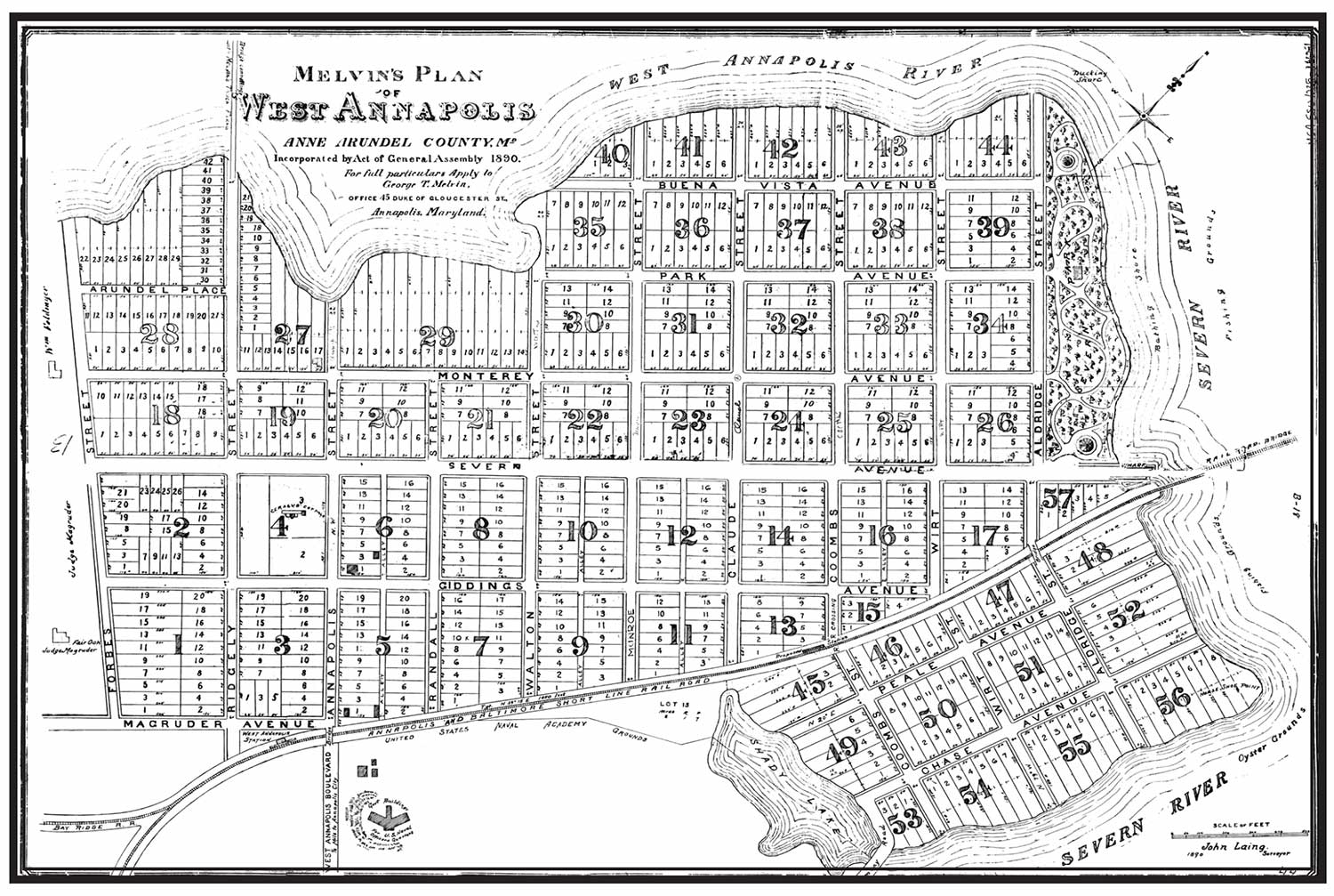 Melvin grid plan
